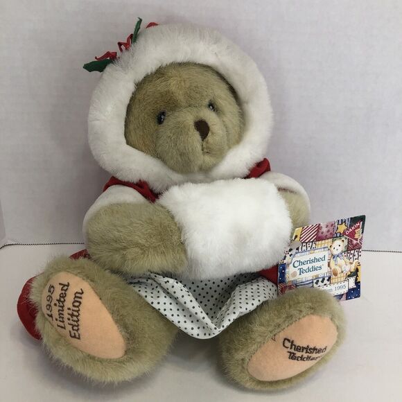 Dakin Cherished Teddies Alice 1995 Plush Limited Edition‎ 08271 of 10000 D2 - Picture 1 of 11